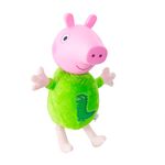 Pelúcia George Pijama cabeça de vinil 34 cm lateral direita Produto Estrela