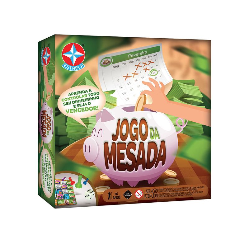 Jogo da Mesada Embalagem Estrela