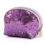 Necessaire-Meia-Lua-Paete-Roxo-lateral-Produto-Estrela-Beauty