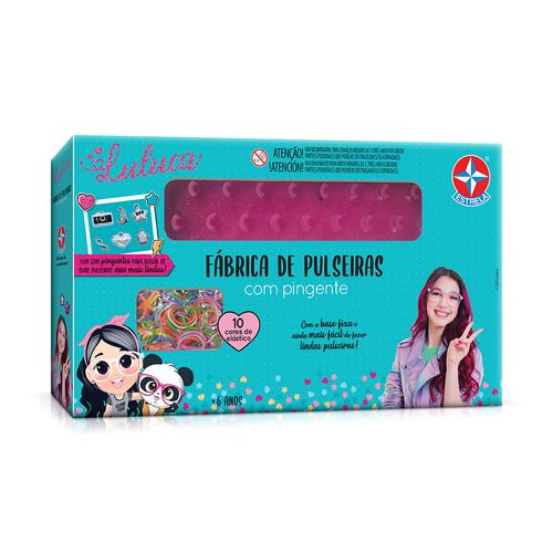 Fábrica de Pulseiras da Luluca com Pingentes - Estrela