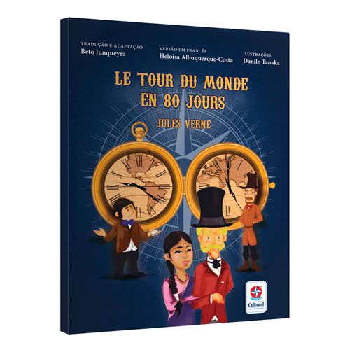 Livro Le Tour du Monde em 80 Jours - Estrela Cultural