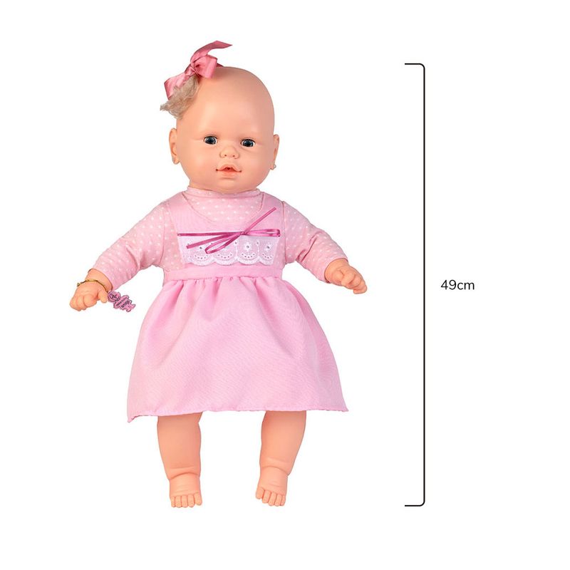 Boneca-Bebezinho-Vestido-Rosa-49-cm---Estrela