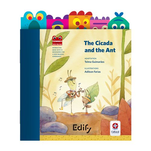 Livro The Cicada and The Ant - Estrela Cultural