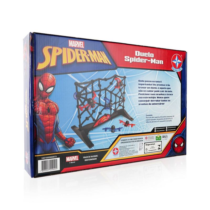 Jogo Infantil - Tapa Certo - Marvel Homem Aranha - Estrela