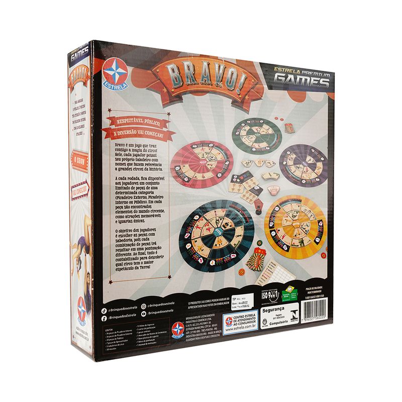 Jogo de Tabuleiro Board Games Tote Monstros: Estrela Premium Games