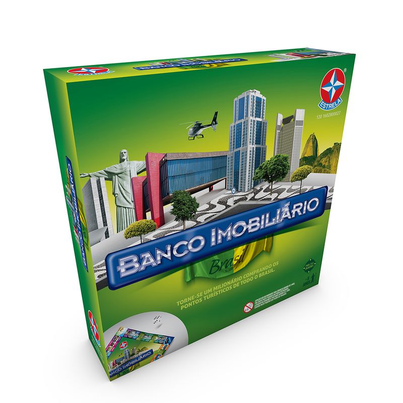 Jogo Banco Imobiliário Mundo - Estrela - Estrela