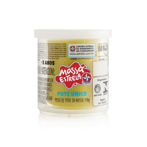 Massa Estrela Pote Único