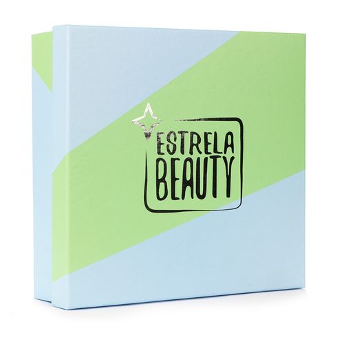 Caixa Rígida Azul - Estrela Beauty