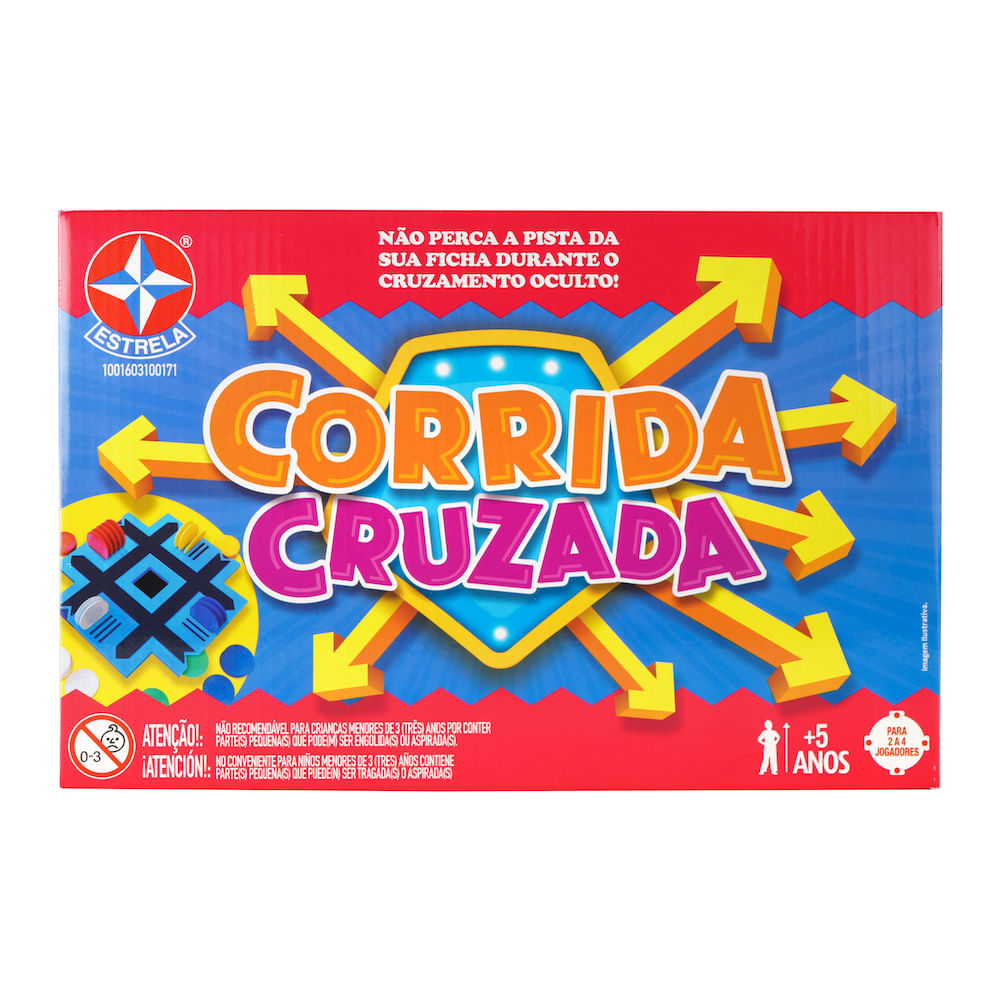 Jogo Corrida Cruzada - Estrela - Broker Corporativo