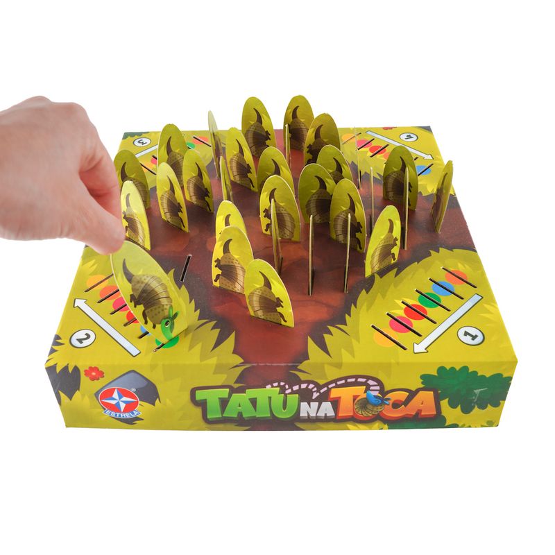 Jogo Tatu Na Toca Jogo De Tabuleiro Estrela