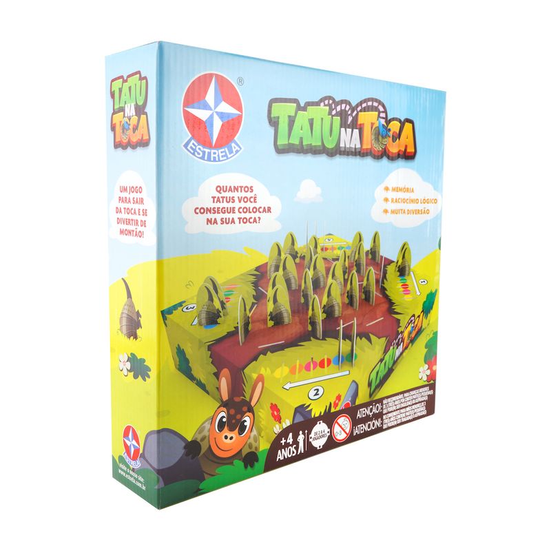 Jogo Tatu Na Toca Estrela - Dóris Kids: Brinquedos, Enxoval de Bebê, Roupas  Infantis e Acessórios