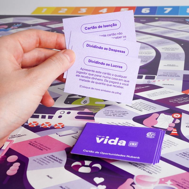 Jogo da Vida Nu: Nubank e Estrela lançam versão exclusiva do Jogo