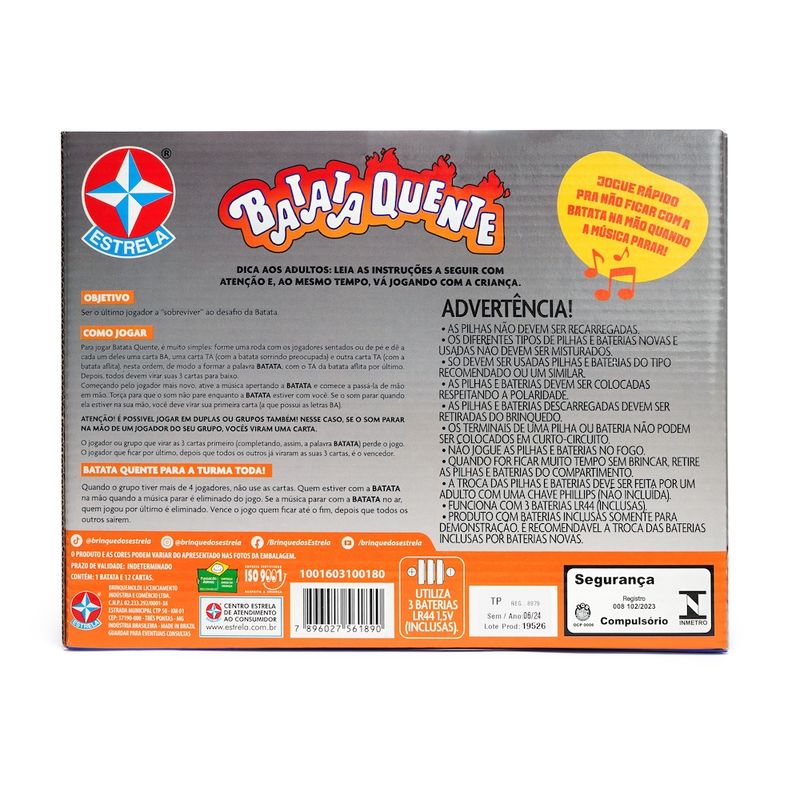 Jogo-Batata-Quente-BrinquedosEstrela