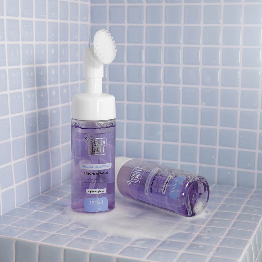 Sabonete Facial Mousse Espuma de Limpeza Pele Limpa e Suave - Estrela