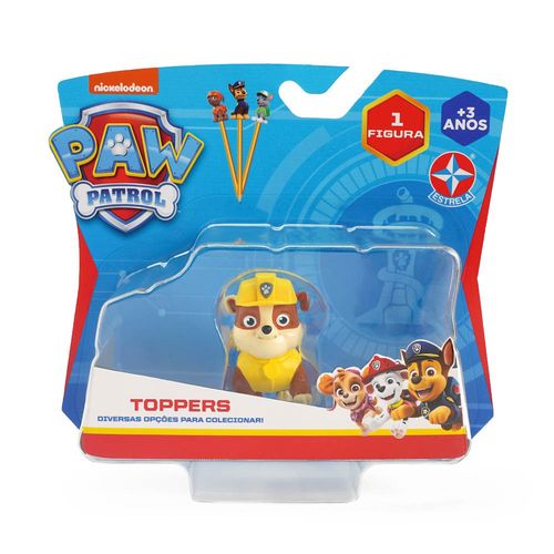 Paw Patrol Topper Unitário Rubble