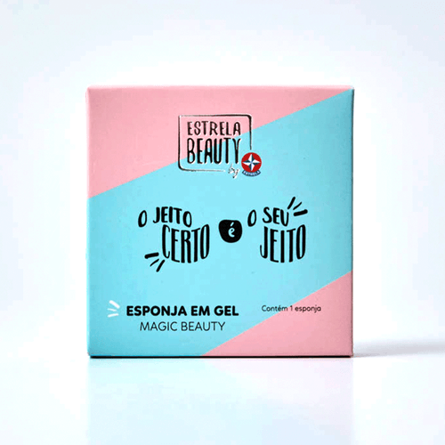 Esponja Em Gel Magic Beauty Azul
