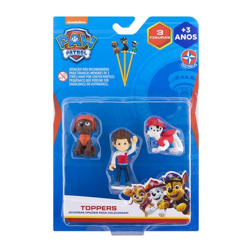 Patrulha Canina Topper Trio Zuma, Ryder E Marshall